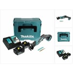 Makita DJR 183 RGJ Scie sabre sans fil 18 V + 2x Batteries 6,0 Ah + Chargeur + Coffret Makpac