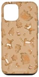 Coque pour iPhone 13 Disney Winnie l'ourson Bourriquet et Tigrou Pain d'épices Noël