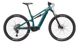 Vtt electrique tout suspendu cannondale moterra neo s3 shimano deore 10v 630 wh 29   vert