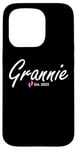 iPhone 15 Pro New Grannie of a baby Girl Established 2025 Case