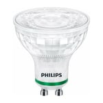 Philips Hue - Philips ampoule led Ultra Efficient culot GU10, format spot, classe énergétique b, 50W, 4000K Blanc froid, transparente, verre