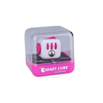 FIDGET CUBE Original i rosa färg, anti-stress leksakskub, beroendeframkallande leksak