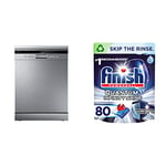 COMFEE' Freestanding Dishwasher FD1435E-X with Finish Quantum Infinity Shine Dishwasher Tablets, Original, 80 Tablets