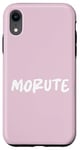 Coque pour iPhone XR Morute Aesthetic Poupée effrayante + mignon Horreur Goth Carquois