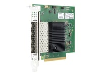 Intel E810-Xxvda4 - Nätverksadapter - Pcie 4.0 X16 - 25 Gigabit Sfp28 X 4 - För Edgeline E920  Proliant Dl20 Gen10, Dl325 Gen10, Dl345 Gen10, Dl360 Gen10, Dl380 Gen10