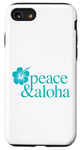 Coque pour iPhone SE (2020) / 7 / 8 Plage de surf pour les vacances de Peace and Aloha à Hawaï