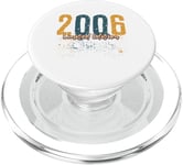 19e anniversaire garçon fille 19 ans 2006 drôle cadeau PopSockets PopGrip pour MagSafe