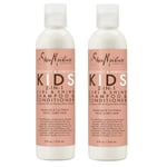 2x Shea Moisture Coconut&Hibiscus Kids 2-in-1 Shampoo And Conditioner  8oz