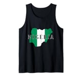 Nigeria Flag African Nigerian Men Women Kids Tank Top