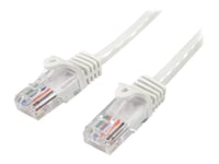 Startech.Com Cat5e Cable - 7 M White Ethernet Cable - Snagless - Cat5e Patch Cord - Cat5e Utp Cable - Rj45 Network Cable - Patch-Kabel - Rj-45 (Hane) Till Rj-45 (Hane) - 7 M - Utp - Cat 5E - Hakfri - Vit