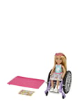 Chelsea Wheelchair Doll Patterned Barbie