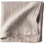 Tell Me More Linen Duk 145x145 cm, Hazelnut Stripe Lin