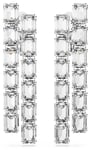 Swarovski 5696320 Millenia Clip Earrings Octagon Cut White Jewellery