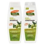 PALMERS OLIVE OIL REPLENISHING CONDITIONER & SMOOTHING SHAMPOO FOR FRIZZY HAIR