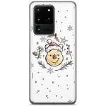 ERT GROUP Coque de Protection pour Samsung S20 Ultra Originale et sous Licence Officielle Disney Winnie l'ourson et Friends 025 Parfaitement adaptée à la Forme du téléphone Portable, Coque en TPU