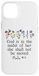 Coque pour iPhone 14 Plus God is in the Midst of Her She Will Not Be Moved Psalm 46:5