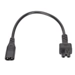 New IEC320 C8 To IEC320 C5 Power Cord IEC320 C8 Male To C5 Female Cable Adapter