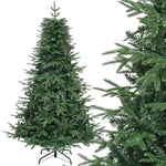 YITAHOME Sapin de Noël Artificiel de qualité supérieure - 182 cm - Environ 900 Pointes - PE moulé par Injection et PVC - Réaliste - avec Support en métal et Cadre système de Pliage - Montage Rapide