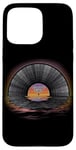 iPhone 15 Pro Max Retro Vintage Vinyl Sunset Reflection LP Vinyl Record Case