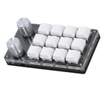 Mechanical Keyboard DC 5V 1A Dustproof Red Switch Keyboard 12 Onboard Memory