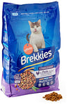 Brekkies Alimentation pour Chats Chats stérilisés au Poulet et aux légumes - 3000 GR