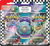 Pokémon TCG: Back to School Eraser Blister – Bellibolt (1 Eraser & 2 Booster Packs)