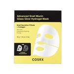 COSRX Advanced Snail Mucin Glass Glow Hydrogel Mask 3 stk