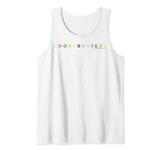 Ghostbusters Colorful Text Logo Tank Top