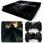 Kit De Autocollants Skin Decal Pour Console De Jeu Ps4 Slim Console De Jeu Metal Gear, T1tn-Ps4slim-1019