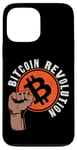 iPhone 13 Pro Max Bitcoin Crypto Revolution Fist Bitcoin Revolution Case