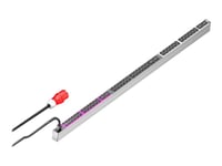 Rittal Pdu Basic - Strømfordelerenhet - Ac 400 V - 11 Kw - 3-Faset - Utgangskontakter: 42 (6 X Iec 60320 C19, 36 X Iec 60320 C13) - 0U - 3 M Kabel