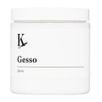 Kreatima Gesso, vit grunderingsfärg för akrylfärg, 250 ml