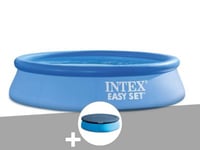 Kit piscine autoportée Intex Easy Set 2,44 x 0,61 m + Bâche de protection