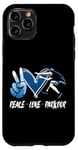 iPhone 11 Pro Parkour Free Running Traceur Girl Peace Love Parkour Case