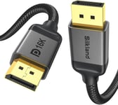 Silkland Vesa Certified Displayport Cable 2.1/2.0 2M, DP Supports 2m 