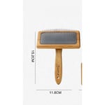 Ccykxa - Pet Brosse Chiens et Chats Peigne,Brosse de toilettage pour Animaux de Compagnie Convenant aux Poils Longs et Courts, Outil pour l'épilation