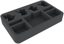 Feldherr 45mm half-size foam tray for Warhammer Underworlds: Khagra’s Ravagers - 9 Slots