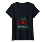 Womens Cool Anatomy Tees - Trust Me I Watched Grey T-Shirt V-Neck T-Shirt