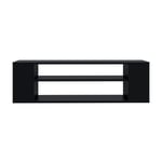 Selsey - weri - Meuble tv - 100 cm - noir - style moderne