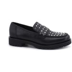 Bottines MICHAEL Michael Kors  MICHEAL KORS Holland Loafer Mocassino Borchie Black 40FOHLFP4L