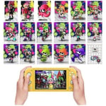 17PCS Standard Cartes Amiibo NFC pour Splatoon 1-3 Universel Nintendo Switch FONGWAN avec Switch Lite & Wii U