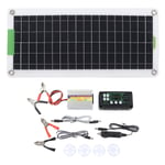 Solar Inverter Kit 220W Monokrystal Silicon High Output Kannettava aurinkopaneelisarja retkeilyretkeilyyn DC12V - AC220V