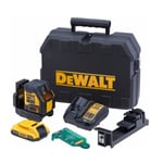 Laser croix compact XR 18V DEWALT DCLE34021D1-QW 2Ah Li-ion - Faisceaux verts