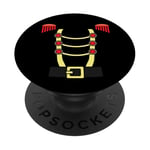 Costume de soldat jouet de l'escouade Casse-Noisette Lazy PopSockets PopGrip Adhésif