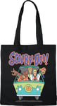 Scooby-Doo Mystery Machine Tote Bag, Reference: BWSCOOBBB001, Black, 38 x 40 cm