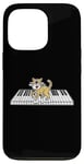 iPhone 13 Pro Piano Cat Kitten Pianist Keyboard Player Case