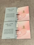 2 x Elie Saab Girl Of Now Rose Petal EDP Eau De Parfum 1.5ml Sample Spray