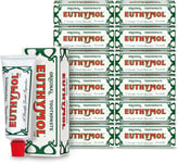 Euthymol Toothpaste Original 75ml - 12 Packs No Fluoride Toothpaste Anti-Plaque