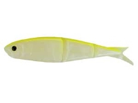 SG LB Soft 4Play 8cm 4g Swim&Jerk 44-Fluo Yellow Glow 4+1pcs
