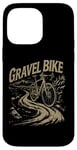 Coque pour iPhone 14 Pro Max Faites Du Gravelbike Sur Le Gravel